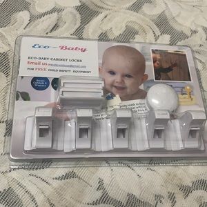 5 pk eco baby cabinet locks.